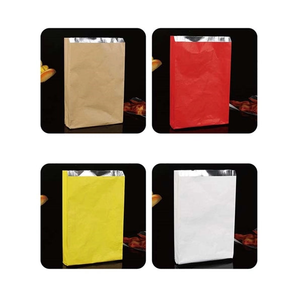 Aluminum Foil Wrappers Greaseproof Burger Bags