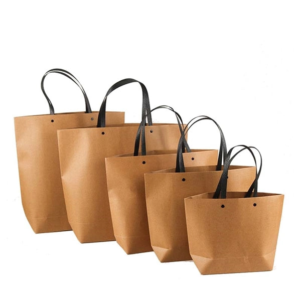 Kraft Paper Gift Bags With Handles