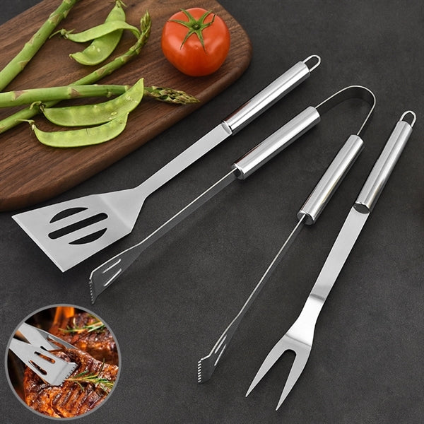 Camping Barbecue Grill Tools Set 3Pcs