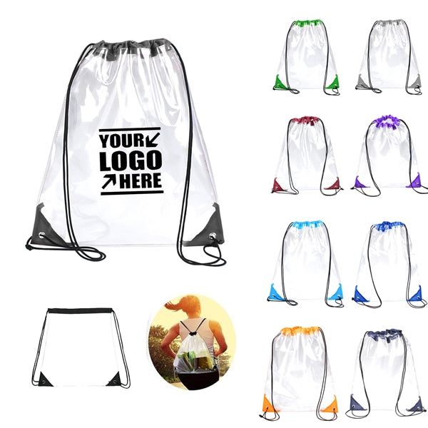 PVC Drawstring Backpack