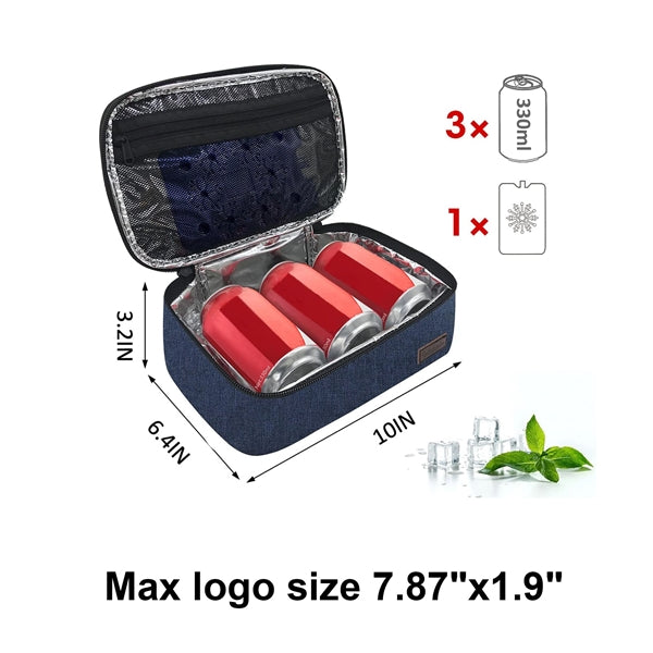 Small Insulated Lunch Box Portable Cooler Bags