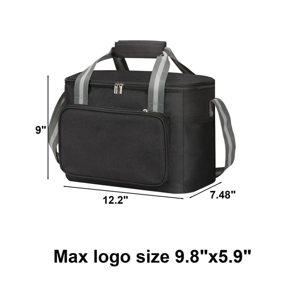 Large Insulated Lunch Bag 24-Can Cooler Tote