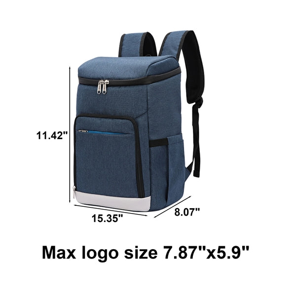 Waterproof Insulated Cooler Backpack 24-Can