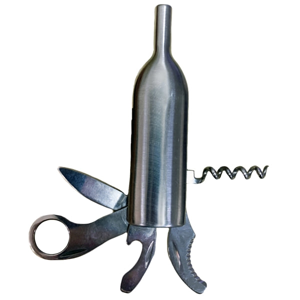 Wine Bottle Shaped Multi-Tool Opener