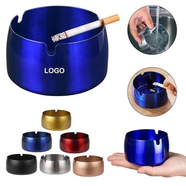 Stainless Steel Windproof Ashtray