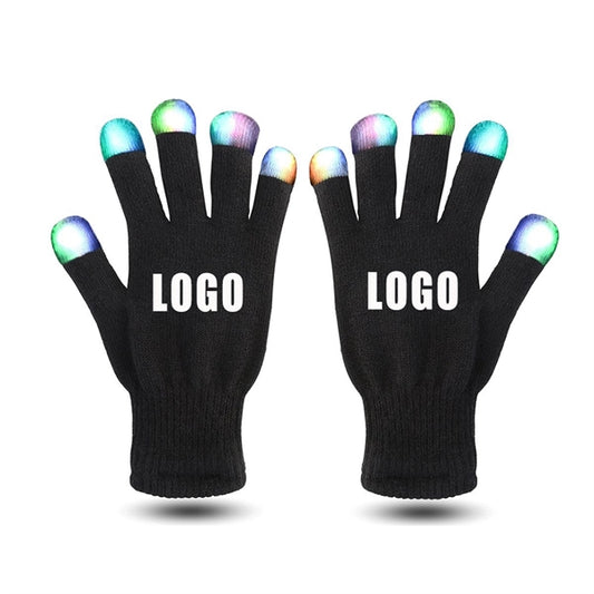 Led Fiber Optic Gloves For Party Event Festival