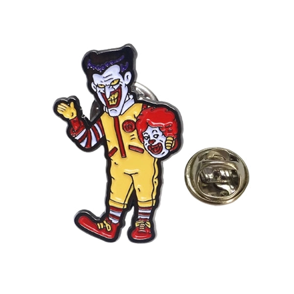 Clown Shaped Badge Lapel Pin