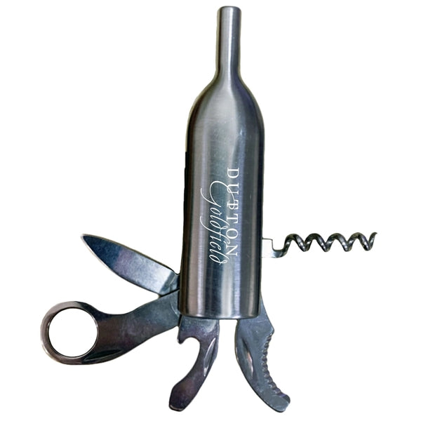 Wine Bottle Shaped Multi-Tool Opener