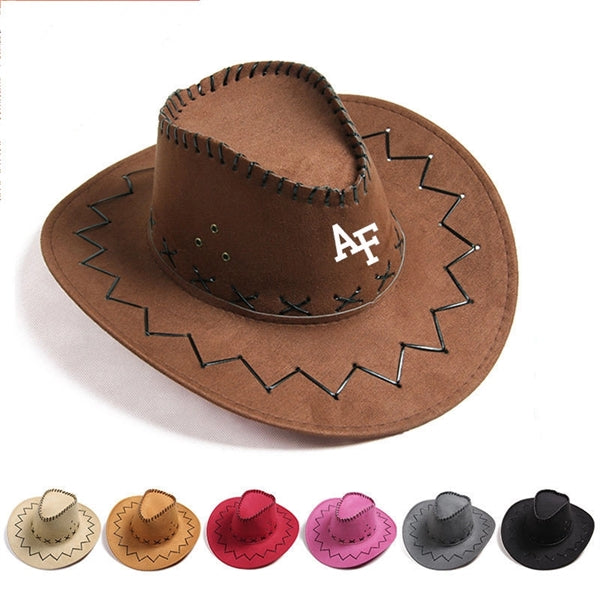 Faux Felt Western Cowboy Hat