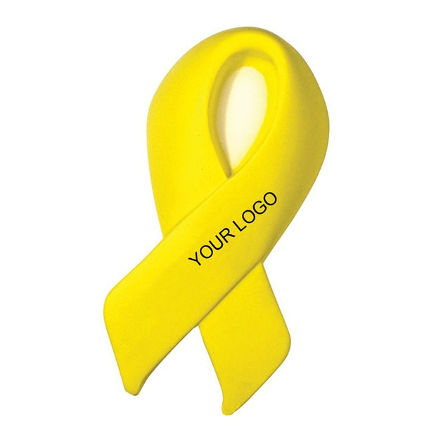 Awareness Breast Cancer Ribbons Stress Reliever