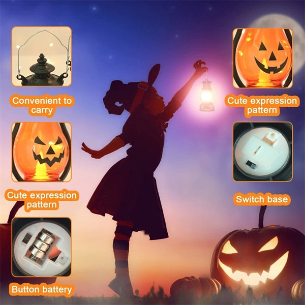 Halloween Pumpkin Candle Lantern