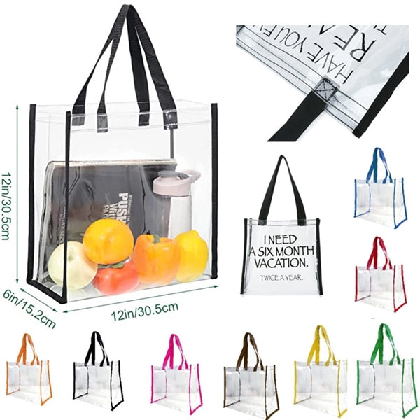 PVC Clear Tote Bag