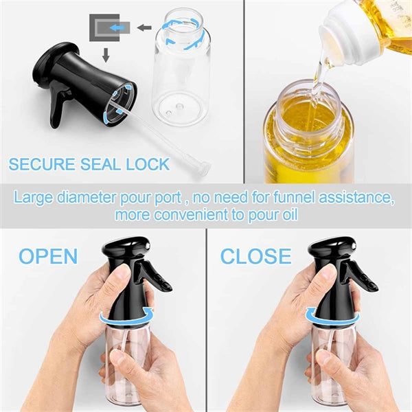 7oz Multifunction Continuous Oil Spray Bottles