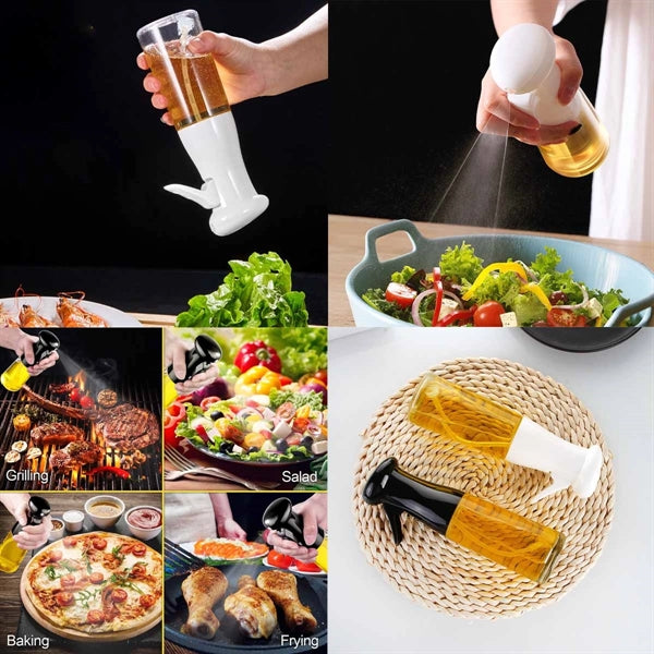 7oz Multifunction Continuous Oil Spray Bottles
