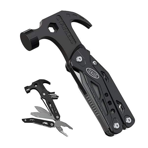 14 In 1 Small Multitool Hammer With Pliers Screwdrivers