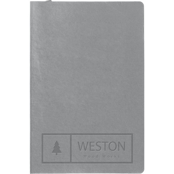 Notebook w/ Bookmark And Elastic Closure