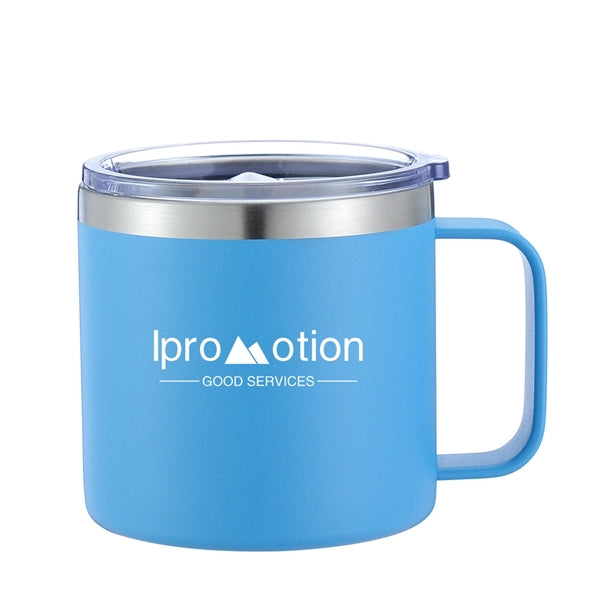 14oz Coffee Mug with handle Vacuum Insulated Stainless Steel