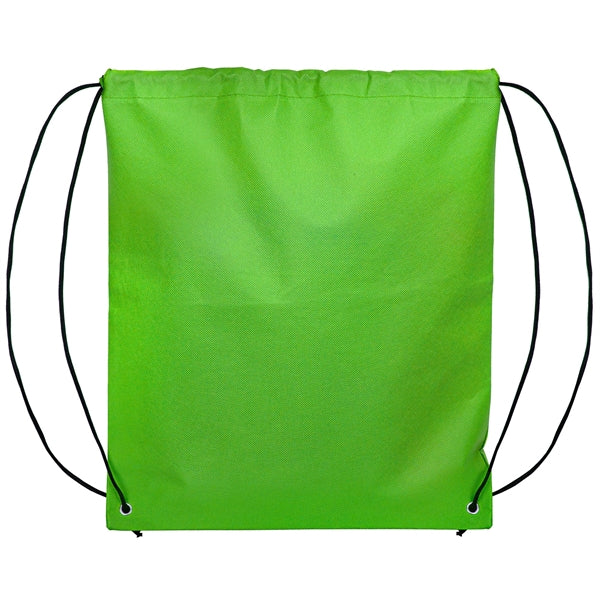 14.5 x 17.5 Eco-Friendly 80GSM Non-Woven Drawstring Backpack