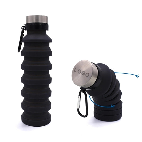 Collapsible Silicone Water Bottle