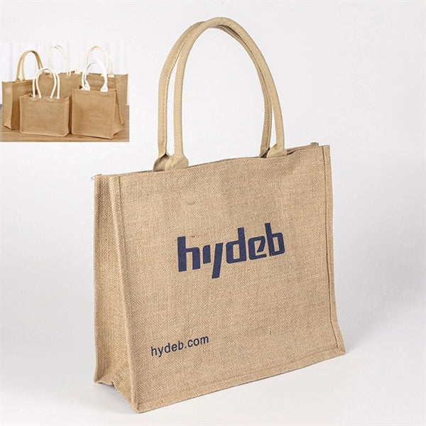 Natural Burlap Tote Bags