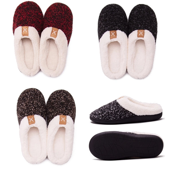 Wool-Like House shoes Fleece Slipper