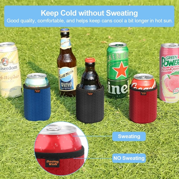 Free Custom Design Slap Wrap Can Koozies