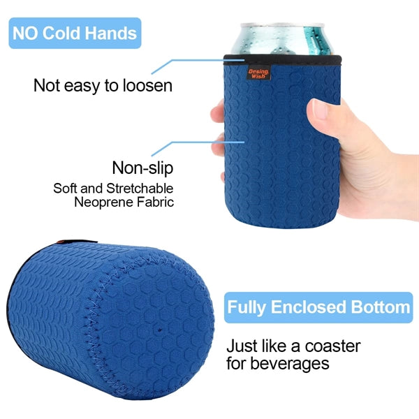 Free Custom Design Slap Wrap Can Koozies