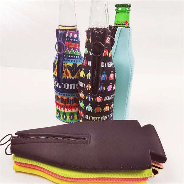 Neoprene Beer Bottle Holder With Openner