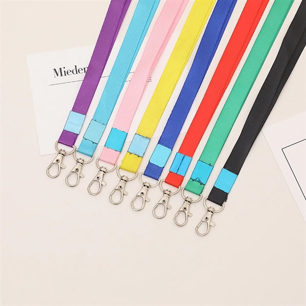 Double Transparent Pickup Lanyard Card Holder
