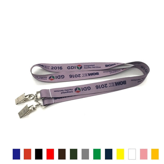 Metal Clip Exhibition Certificate Lanyard