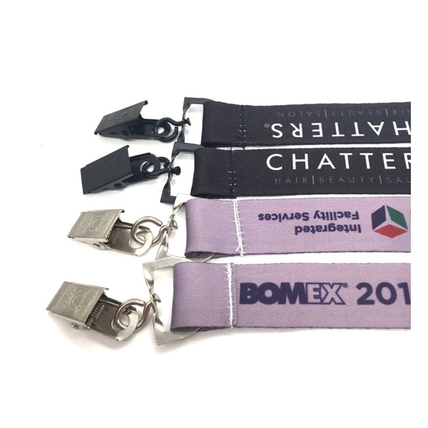 Metal Clip Exhibition Certificate Lanyard