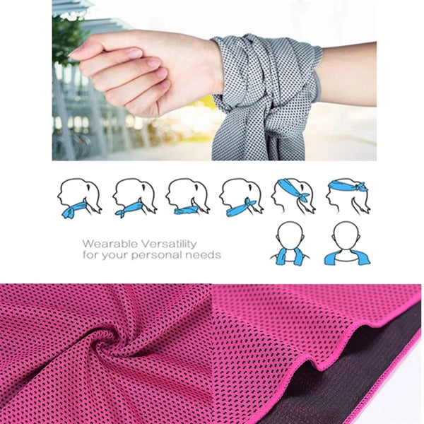 Cooling Fitness Outdoor Ice Towel