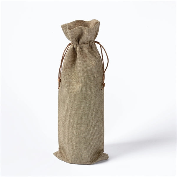 Burlap Wine Bags
