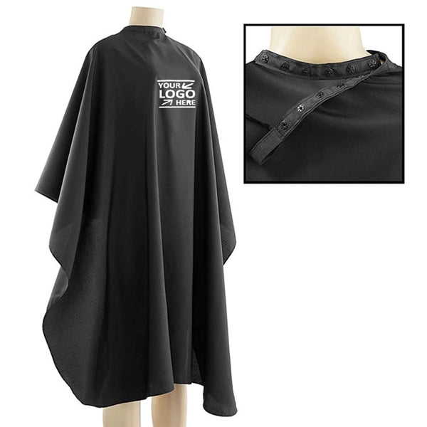 Waterproof Adjustable Barber Salon Cape with Button