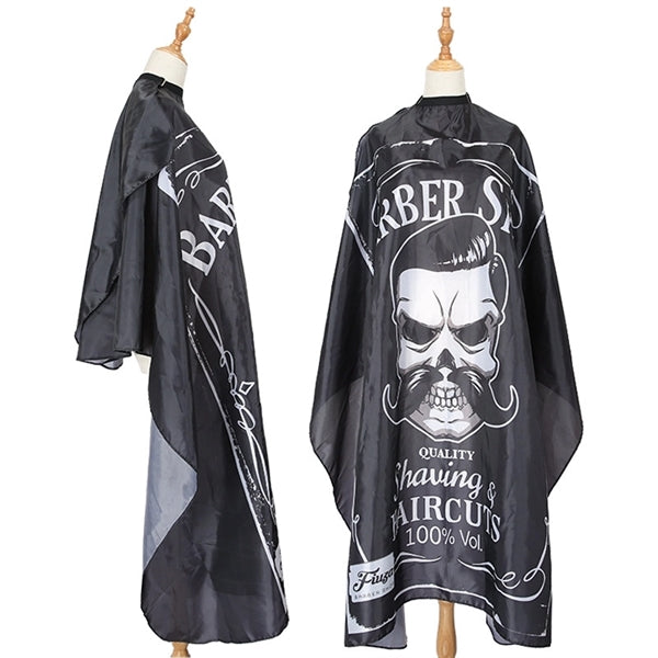 Waterproof Adjustable Barber Salon Cape with Button