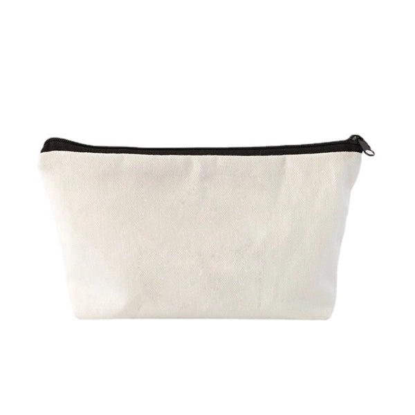 Zippered Cotton Pouch