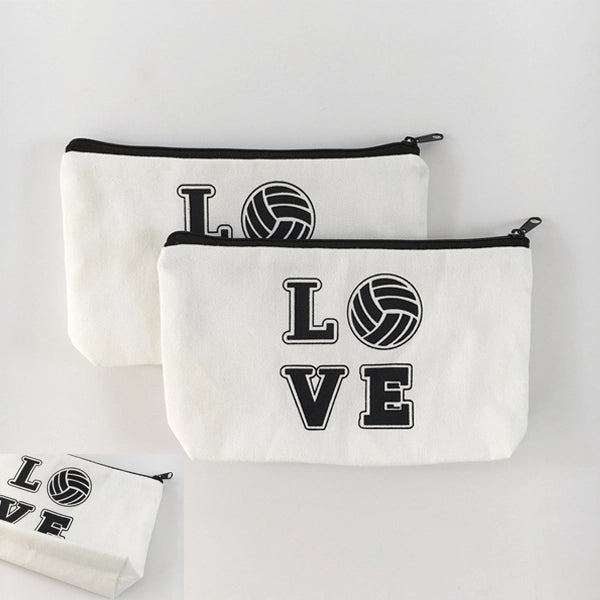 Zippered Cotton Pouch