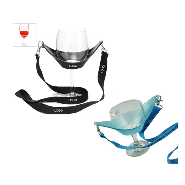 Sling Pvc Wine Glass Sleeves