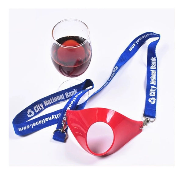 Sling Pvc Wine Glass Sleeves