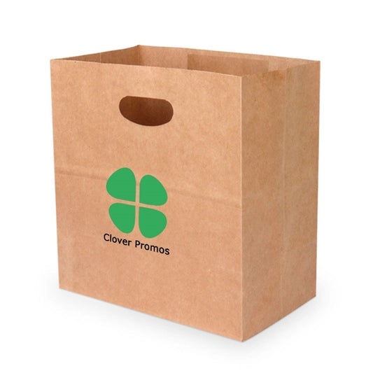 Kraft Paper Bags w/ Die-cut Handle