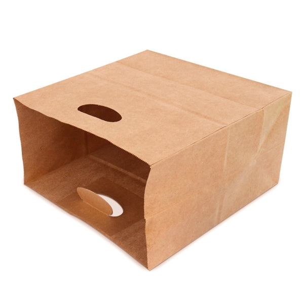 Kraft Paper Bags w/ Die-cut Handle