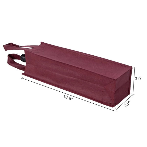 Non-Woven Wine Tote Bag Single Bottle