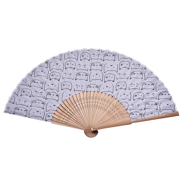 Paper Bamboo Folding Hand Fan