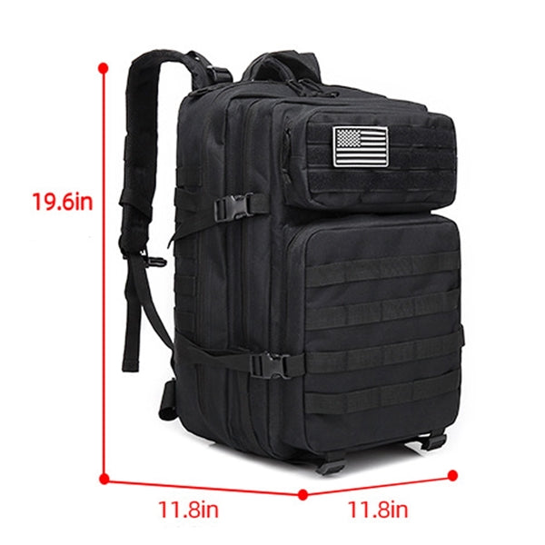 45L Tactical Military Backpack Durable Outdoor Gear Bag.