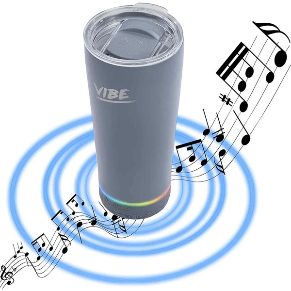 18oz Stainless Steel Tumbler with Speaker