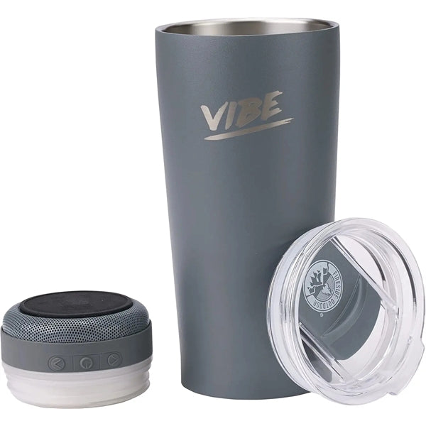 18oz Stainless Steel Tumbler with Speaker