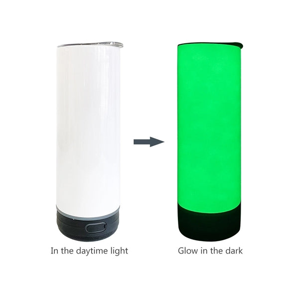 20oz Double Walled Stainless Steel Music Tumbler Cup