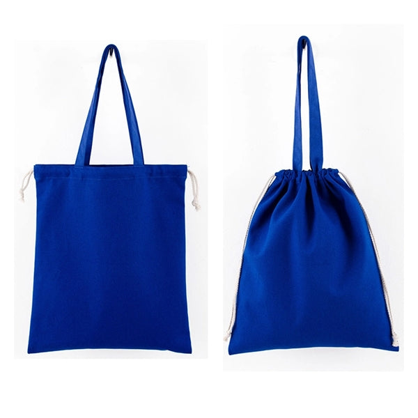 Drawstring Tote Canvas Bag