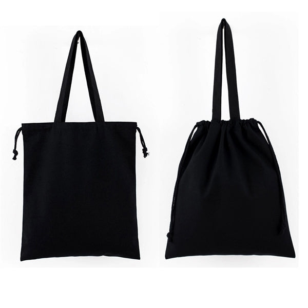 Drawstring Tote Canvas Bag