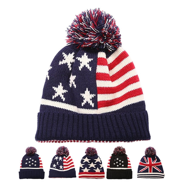 Cuffed Beanie with Pom